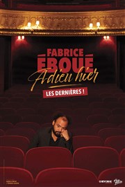 Fabrice Eboué dans Adieu hier Le Scarabe Affiche