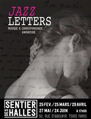 Jazz Letters Le Sentier des Halles Affiche