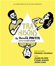 Trahisons Thtre du Temps Affiche