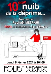 La nuit de la déprime Folies Bergre Affiche