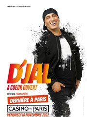 D'Jal dans A coeur ouvert Casino de Paris Affiche