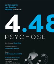 4.48 Psychose Thtre le Proscenium Affiche