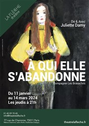 À qui elle s'abandonne Thtre La Flche Affiche