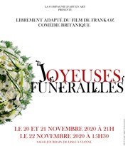 Joyeuses Funérailles Salle des ftes de Jourdain de l'Isle Affiche