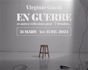 Virginie Guedj dans En guerre, et autres réflexions post 7 octobre ECUJE Affiche