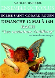 J.S.Bach : Les variations Goldberg Eglise Saint Godard Affiche