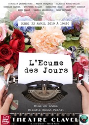 L'écume des jours Thtre Clavel Affiche