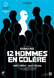 12 Hommes en colère Thtre Silvia Monfort Saint-Brice Affiche