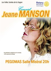 Jeane Manson Salle Mistral Affiche