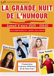 La Grande Nuit de L'Humour Salle Mre Marie Pia Affiche