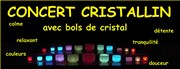 Concert cristallin relaxant avec bols de cristal Salle tre en Devenir Affiche