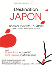 Destination Japon Salle Cortot Affiche