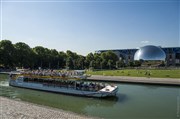 Croisière du "Vieux Paris" sur le Canal Saint-Martin | Du Bassin de la Villette au Port de Plaisance de Paris Arsenal Bateau Canauxrama / Embarcadre du Bassin de la Villette Affiche