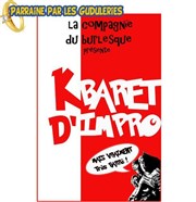 Kabaret impro Brasserie La Maison Affiche