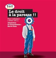 Eloge de la paresse Pittchoun Thtre / Salle 2 Affiche