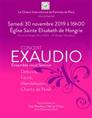 Exaudio 2019 Eglise Sainte lisabeth de Hongrie Affiche