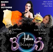 Folies burlesques Le Workshow Paris Affiche