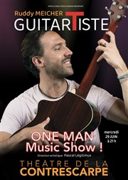 Ruddy Meicher dans GuitarTiste Le Contrescarpe Affiche