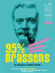 95% Brassens L'Archipel - Salle 2 - rouge Affiche