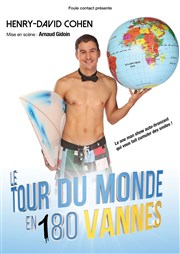 Le tour du monde en 180 vannes par Henry-David Cohen Thtre du cours Salle 2 Affiche