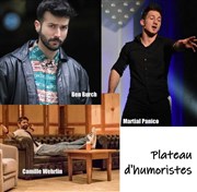 Plateau d'humoristes avec Ben Burch, Camille Wehrlin et Martial Panico Contrepoint Caf-Thtre Affiche