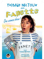 Yolande Nectoux dans Fanette Caf Thtre de la Porte d'Italie Affiche