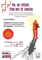 Vol au-dessus d'un nid de coucou Thtre Dunois Affiche