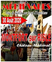 Médiévales de Montfort sur Risle | Edition 2020 Chteau Mdival de Montfort sur Risle Affiche