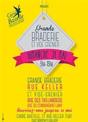 Grande Braderie et Vide-grenier du Carré Bastille Carr Bastille Affiche