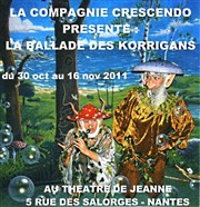 La ballade des Korrigans Le Thtre de Jeanne Affiche