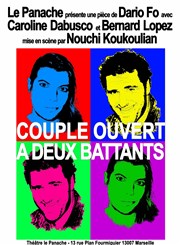 Couple ouvert à deux battants Le Panache Affiche