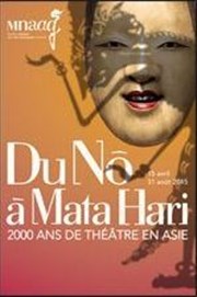 Exposition : Du Nô à Matahari Muse des arts asiatiques Guimet Affiche