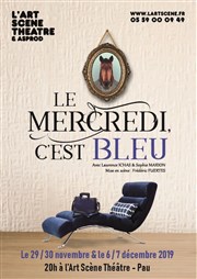 Le mercredi, c'est bleu L'art Scne Thtre Affiche