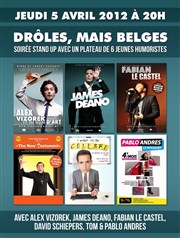 Soirée stand up - Drôles, mais belges ! Centre Wallonie-Bruxelles Affiche