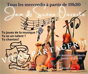 Soirée Jam | Scène ouverte Caf culturel Les cigales dans la fourmilire Affiche