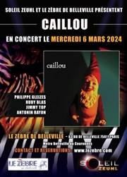 Caillou Le Zbre de Belleville Affiche