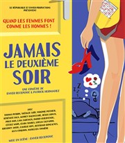 Jamais le deuxième soir Thtre  l'Ouest Affiche