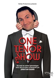 Jonatan Saissi dans One tenor show Contrepoint Caf-Thtre Affiche