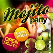 Afterwork Mojito Party : Mojito, Buffet, Fiesta Blok Paris Affiche