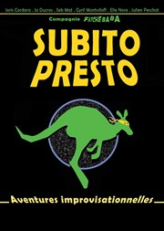 Subito presto-Aventures improvisationnelles Le Point Comdie Affiche