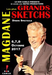 Roland Magdane dans Ses plus grands sketchs Cabaret Don Camilo Affiche