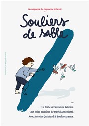 Souliers de sable Centre d'animation Les Halles Affiche