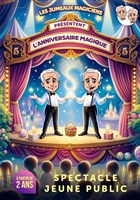 Les jumeaux magiciens dans L'anniversaire magique