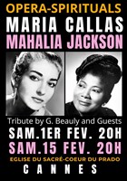 Hommage  Maria Callas et  Mahalia Jackson : Spirituals et Musique Sacre